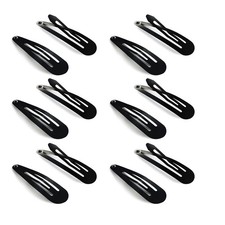 Snap Hair Clips, 40 Pack 2 Inch Barrettes Metal Hair Clips Slides, Women and Gir