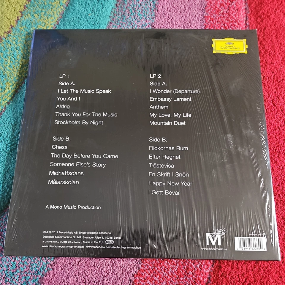 Piano by Benny Andersson Gold Vinyl Edition 2021 new but opened - Image 3 of 4