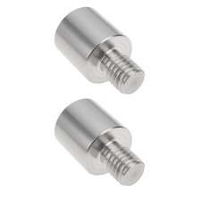 Create idea 2 St&uuml;ck 8 mm Stecker auf 3/8 BSF Buchse Fischerkescher-Anschluss 25
