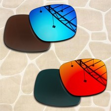 2 Pairs POLARIZED Replacement Lenses for Oakley Holbrook RX OX8156 54mm Eyeglass