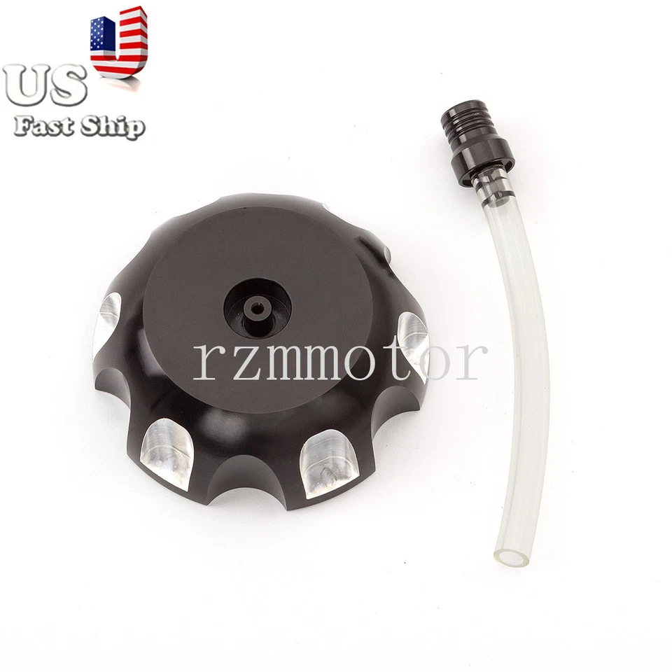 Tapa de tanque de combustible CNC pivote motorcross apta para Honda CRF230F 2003 2004 2005-2017 Foto 3 de 4