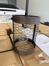 Farmhouse rustic Cozy Light Mini Pendant #95111 $85 new!