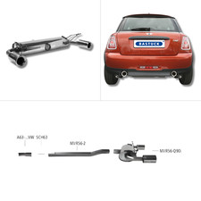 Bastuck Sportauspuff - Mini R56 One/ Cooper