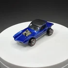 Vintage Hot Wheels Redline Python Blue US - Factory Error, Near Mint Condition!