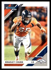 Bradley Chubb 2019 Donruss #85 Broncos NFL READ FREE SHIPPING AutographDen