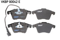 Bremsbelagsatz Scheibenbremse Vorne Skf Vkbp 80042 E FÜR Vw
