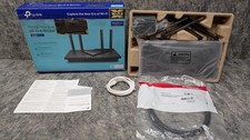TP-Link Archer AX21 AX1800 Dual-Band Mesh Wi-Fi 6 Router Black New Open Box