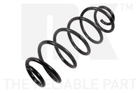1X NK Fahrwerksfeder 543725 FüR Peugeot 207 SW 16V