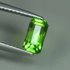 1.12 Cts_Excellent Cut_100 % Natural Unheated Mozambique Elbite Green Tourmaline