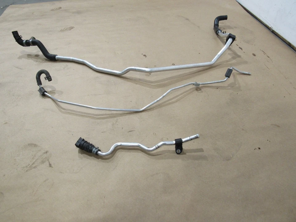 Juego de 3 tubos de manguera de refrigerante turbo Mercedes SL550 R231 2013 13-19; Foto 2 de 4