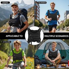 Tactical Chest Bag for Men Outdoor Travel Hiking Running Utility Storage Pack