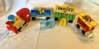 Fisher Price Little People Circus Train and Animals Vintage 1970's Toy