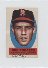1963 Topps Peel-Offs Buck Rodgers Bob Rodgers (Peeling Directions) 8d2