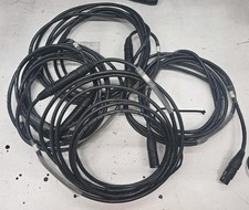 Lot Of 4 - 15' Feet Long 5pin XLR cables