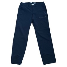 Mountain Hardwear Pants Women s 8/40 Black Hiking Lightweight Outdoors Camping