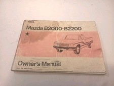 Mazda B2000 B2200 1983 Owners Manual Paper Book Original Pickup Truck 83 Oem