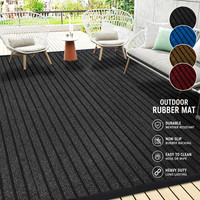 Outdoor Rugs Garden & Patio Area Hallway Runner Non Slip Rubber Door Floor Mats