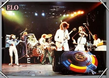 ELECTRIC LIGHT ORCHESTRA rare 1978 Jet/United Artists/King Records promo poster