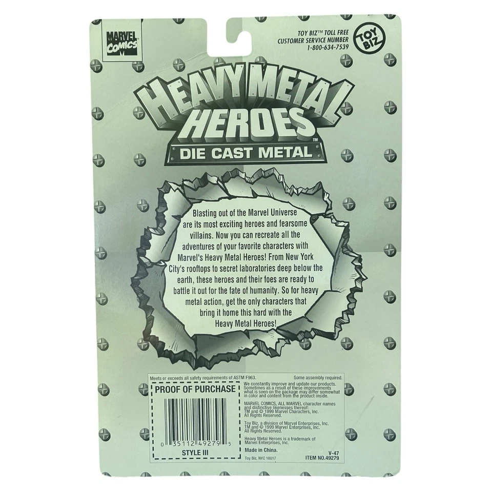 Figuras de héroes de heavy metal de Marvel Die Cast Spiderman Silver Surfer Doctor Doom Foto 2 de 4