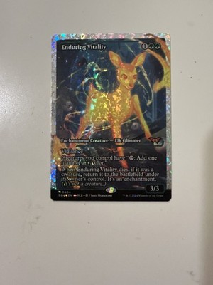 Enduring Vitality (Showcase) (Fracture Foil) Duskmourn: House of Horror Foil