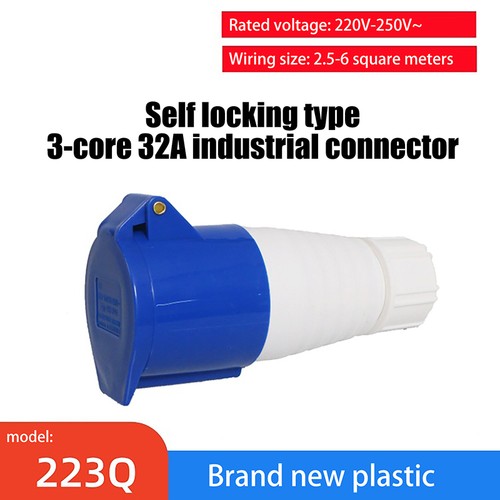 1 Piece Industrial Plug And Socket Waterproof Connector 3PIN 4PIN 5PIN 16A/32A a - Afbeelding 15 van 32