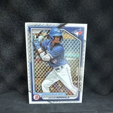 Bowman 2024 Prospects Arjun Nimmala Rookie 1st Bowman #BP-142 Toronto Blue Jays