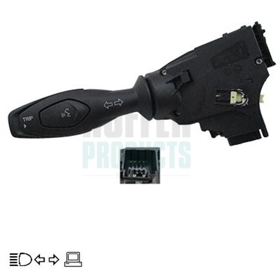 HOFFER Kombischalter Lenkstockschalter 2103349 für FORD FIESTA 6 CB1 CCN TDCi