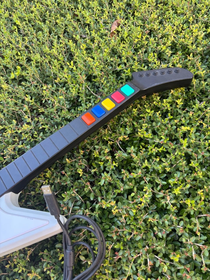 Controlador con cable Guitar Hero Xbox 360 X-Plorer Xplorer 95055 RedOctane leer Foto 4 de 4