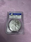 2015(W) 1oz .999 Fine Silver Eagle PCGS MS69 First Strike Standish Signed