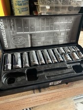 Channellock 38181 3/8" Standard Socket set,