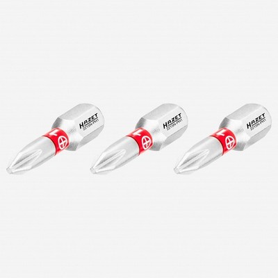 Hazet 2215N-PH1/3 Phillips #1 x 25 mm Torsion Bit, 3 Pieces