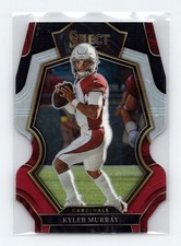 2022 Select Kyler Murray #101 Black and Red Prizm Die Cut Arizona Cardinals