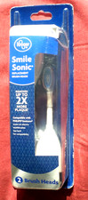 New 2-PACK Phillips Sonicare Smile Sonic Replacement Brush Heads