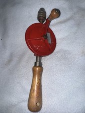 Vintage DUNLAP Nylon Gears Egg Beater Hand Drill! Mint Condition! Made In USA!