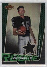 2005 Bowman's Best Rookie Green 8/599 Andrew Walter 4g8