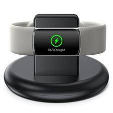 Charger for Fitbit Charge 6 / Charge 5 / Luxe, Anti-Slip Charging Stand Dock wit