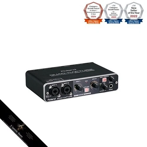 Roland Audio Interface QUAD-CAPTURE UA-55Japan Brand New - Image 4 of 4