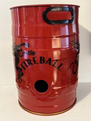 EMPTY Fireball Whiskey Keg. No Alcohol. Great Decoration For Man Cave ...