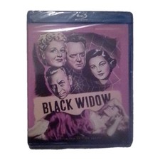 BLACK WIDOW (1954) Blu-Ray DVD Limited Edition Classic Noir Mystery OOP Rare