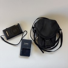 Canon Powershot ELPH 300 HS Digital Camera - Works Great  - CRACKED SCREEN 