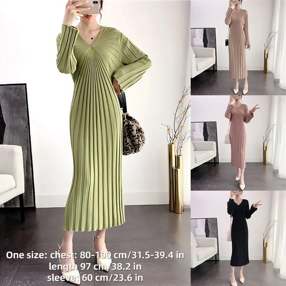 long sweater dresses