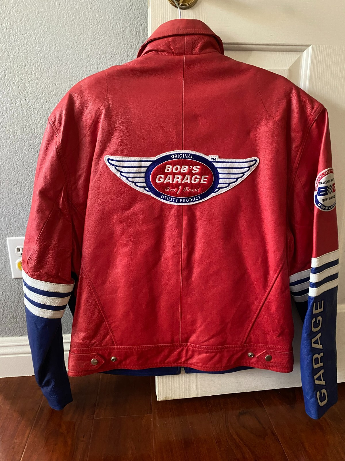 Rare Vintage Bob's Garage Brand, Men's Large Leather … Gem