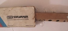 Sylvania GTE PR-6 Miniature Flashlight Lamps Bulbs, Qty 5