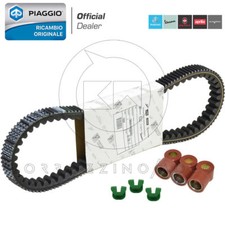 CINGHIA RULLI VARIATORE CURSORI ORIGINALI PIAGGIO BEVERLY 300 IE EURO4 2016-2020
