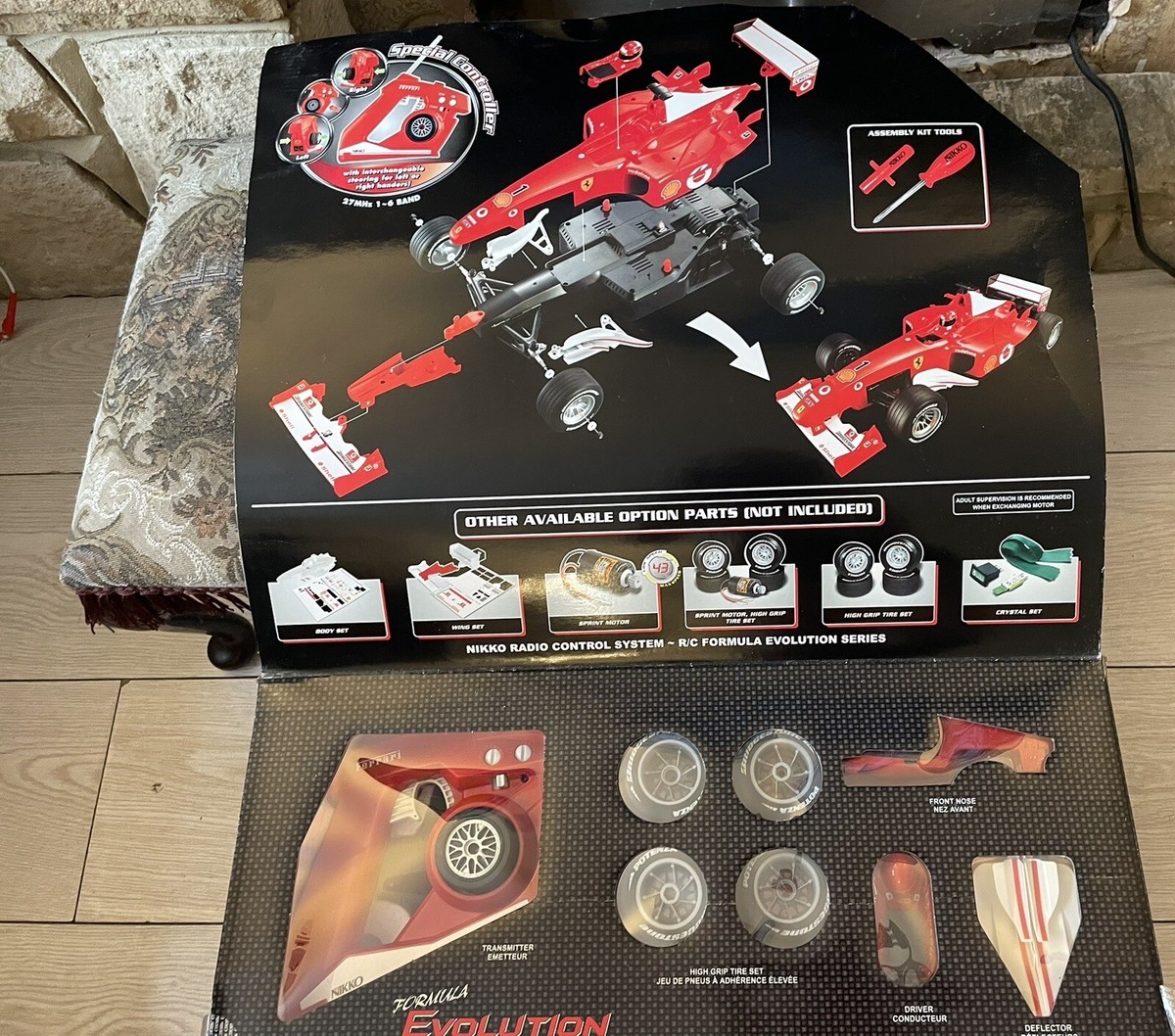 REALDRIVE F430 リモートコントロールカー 1/58スケール REALDRIVE