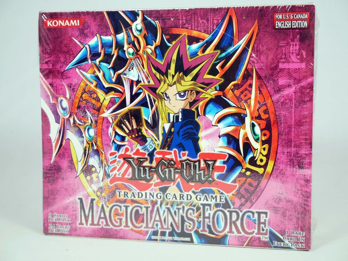 Preços baixos em Yu-gi-oh! TCG Magician's Force Lacrado pacotes de