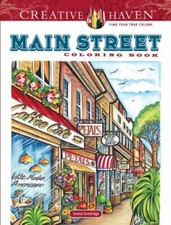 Creative Haven Main Street Coloring Book by Teresa Goodridge (2020, Trade ...
