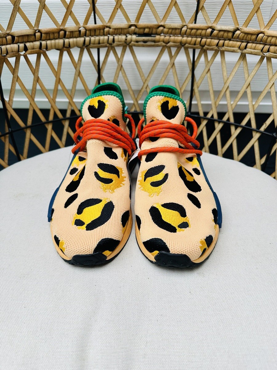 adidas Pharrell x NMD Human Race Animal Print - Pulse Amber  display picture 3