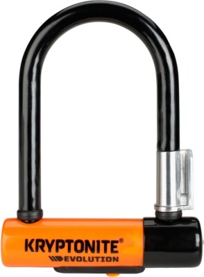 Kryptonite Evolution Mini-5 mit FlexFrame U Halterung - Silber Sicher verkauft