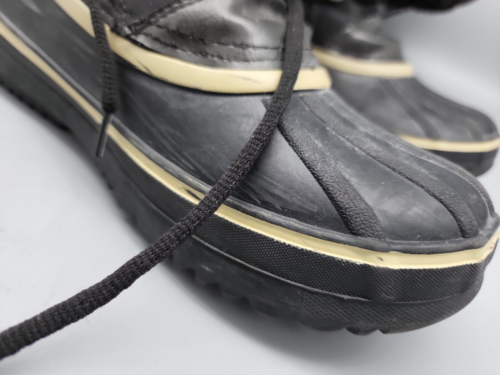 Womens Arctic Ridge Black Lace up Snow Boots women's 9 Gem